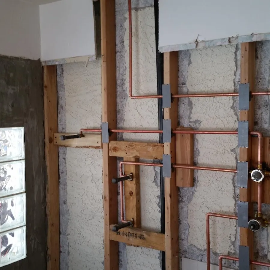 Copper pipe installation for Repiping in Brandon